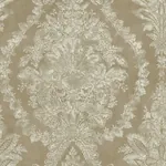 York Designer Series Charleston Damask Bronze Wallpaper - SKU KT2217
