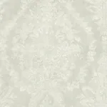 York Designer Series Charleston Damask Cream Wallpaper - SKU KT2214
