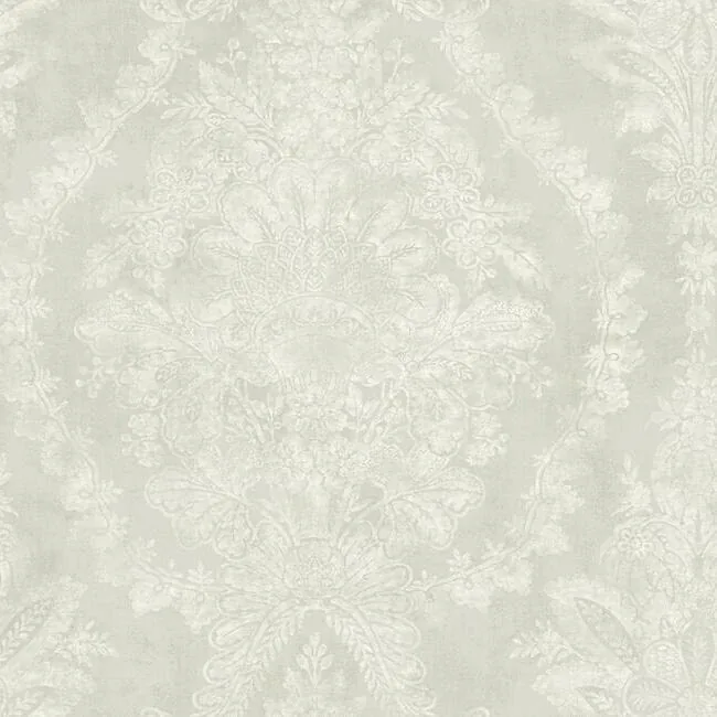 KT2214 | Charleston Damask Cream Wallpaper
