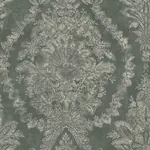 York Designer Series Charleston Damask Grey Wallpaper - SKU KT2216