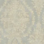 York Designer Series Charleston Damask Silver Wallpaper - SKU PM9309