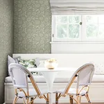 York Designer Series Chatsworth Garden Light Green Floral Trail Wallpaper - SKU VP1362