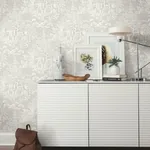 York Designer Series Chinoiserie Grey Wallpaper - SKU AF6573