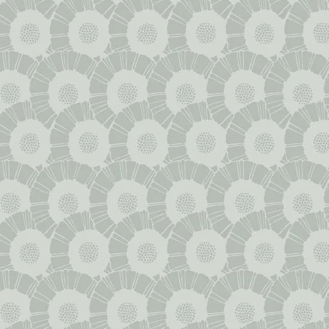 CA1558 | Coco Bloom Metallic Wallpaper