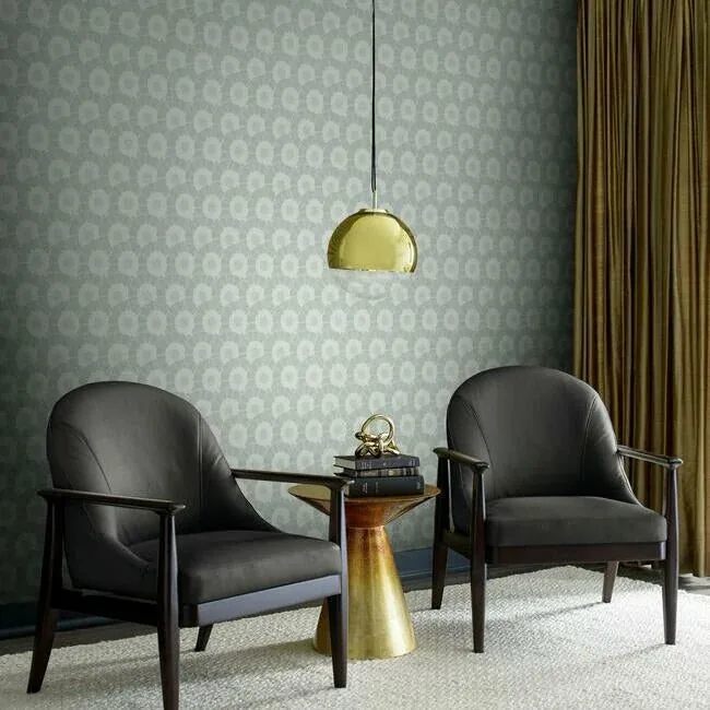York Designer Series Coco Bloom Metallic Wallpaper - SKU CA1558