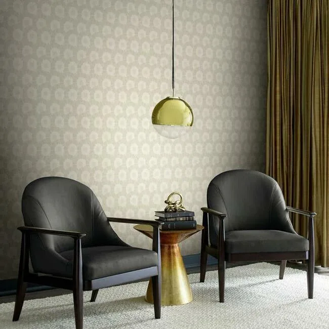 York Designer Series Coco Bloom White Wallpaper - SKU CA1556