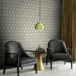 York Designer Series Coco Bloom White Wallpaper - SKU CA1557