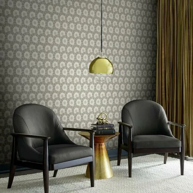 York Designer Series Coco Bloom White Wallpaper - SKU CA1557