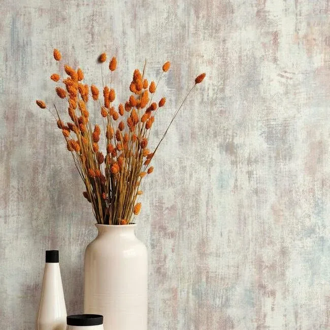 York Designer Series Concrete Patina Mutlicolor & Grey Wallpaper - SKU OG0578