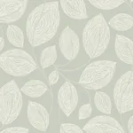 York Designer Series Contoured Leaves Green Wallpaper - SKU EV3921