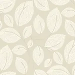 York Designer Series Contoured Leaves Sand Wallpaper - SKU EV3923
