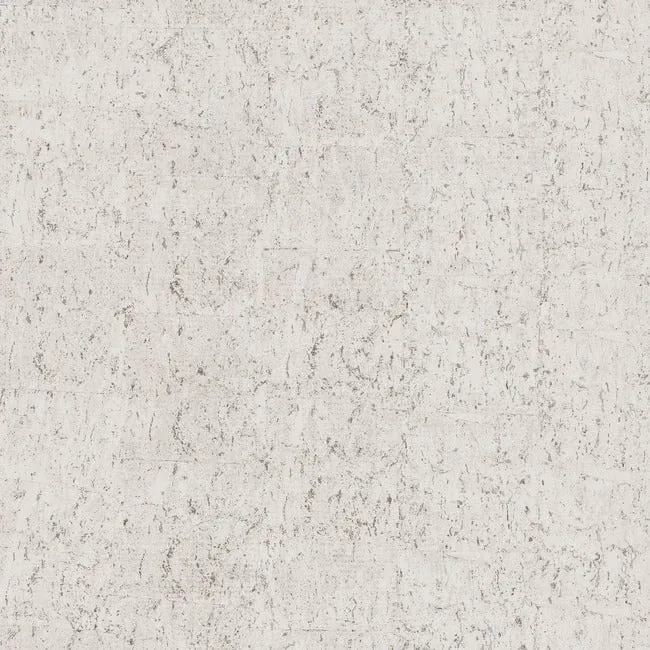 EV3901 | Cork Pale Grey & Silver Wallpaper