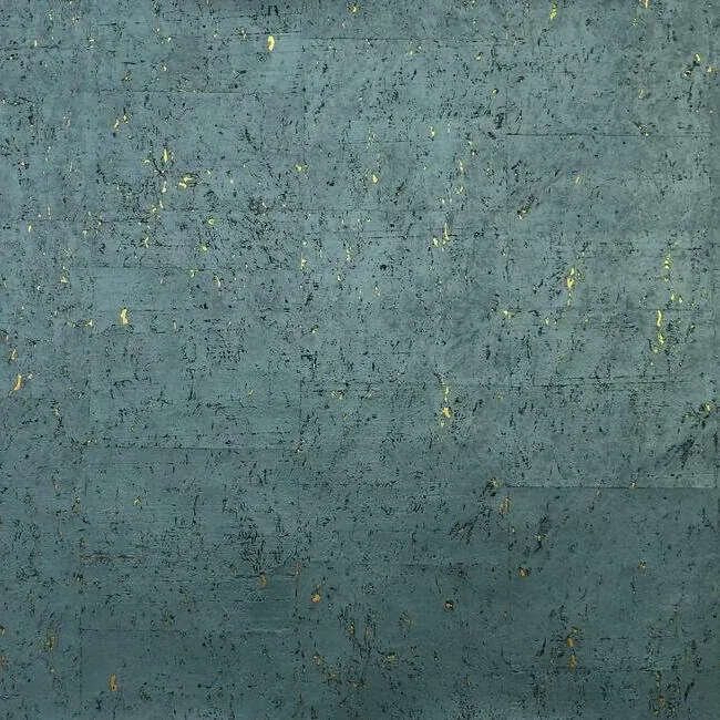 DL2965 | Cork Teal Wallpaper