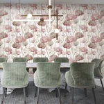 York Designer Series Cotswolds Poppies Red Floral Wallpaper - SKU VR1536