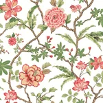 York Designer Series Courtyard Botanical Rose Wallpaper - SKU MX9651