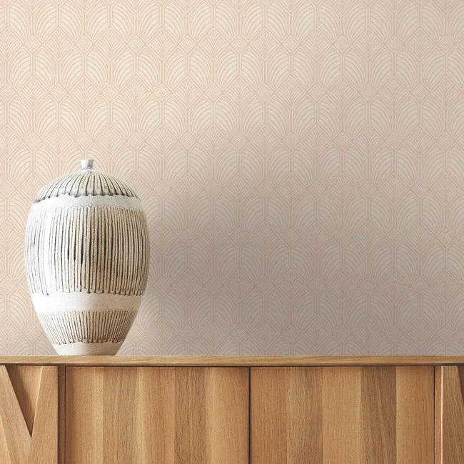 York Designer Series Craftsman Blush Wallpaper - SKU AC9186