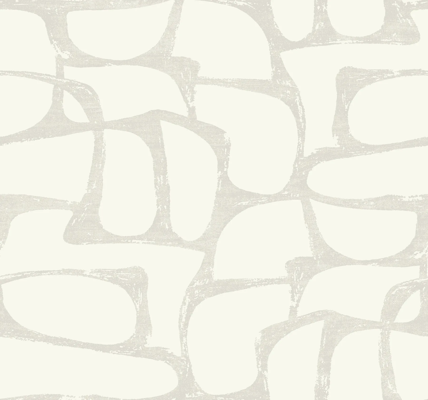 York Designer Series Craftsman Geometric White & Soft Grey Wallpaper - SKU DF3353