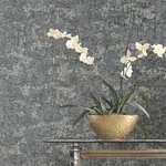 York Designer Series Crystal Cloud Charcoal Beaded Wallpaper - SKU VR1544