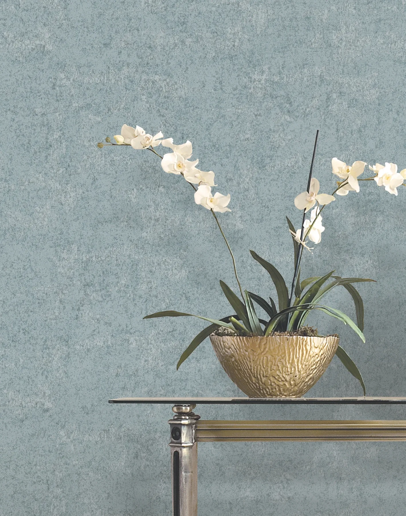 York Designer Series Crystal Cloud Denim Beaded Wallpaper - SKU VR1543
