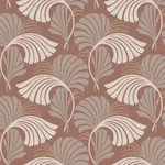 York Designer Series Dancing Leaves Tan Wallpaper - SKU DT5131