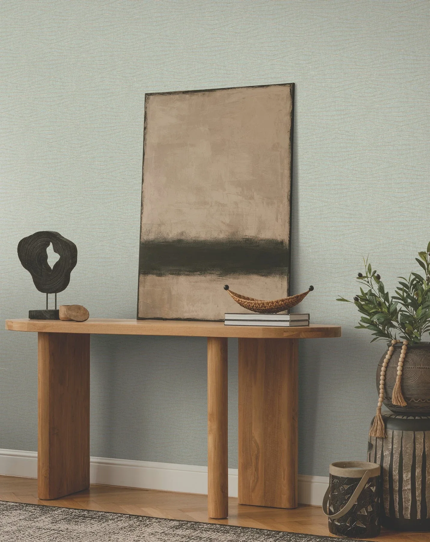 York Designer Series Daystone Soft Jade Wallpaper - SKU ZA8012