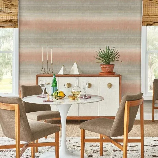 York Designer Series Desert Textile Pink Wallpaper - SKU BO6621