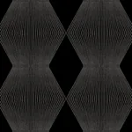 York Designer Series Diamond Legacy Black Wallpaper - SKU MX9631