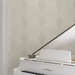 York Designer Series Diamond Legacy Taupe Wallpaper - SKU MX9632