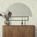 York Designer Series Dicot Light Green Leaf Wallpaper - SKU NT6142