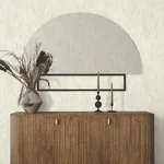York Designer Series Dicot Neutral Leaf Wallpaper - SKU NT6143