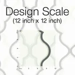 York Designer Series Double Damask White & Black Wallpaper - SKU CI2391