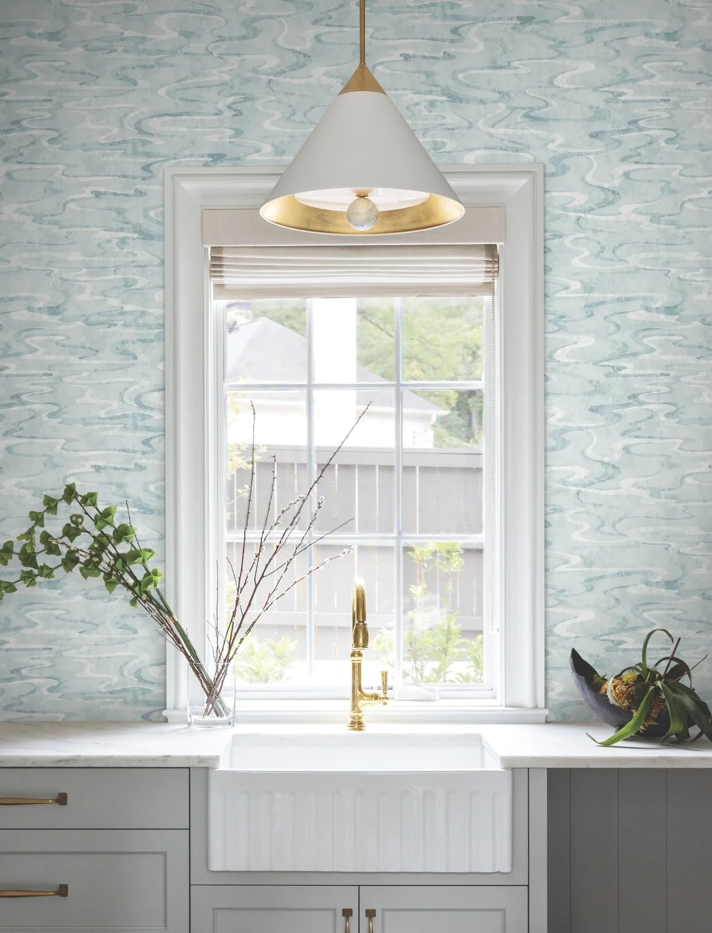 York Designer Series Dreamland Blue Wallpaper - SKU NT6171