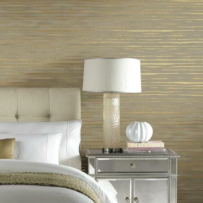 York Designer Series Dreamscapes Gold Wallpaper - SKU KT2186