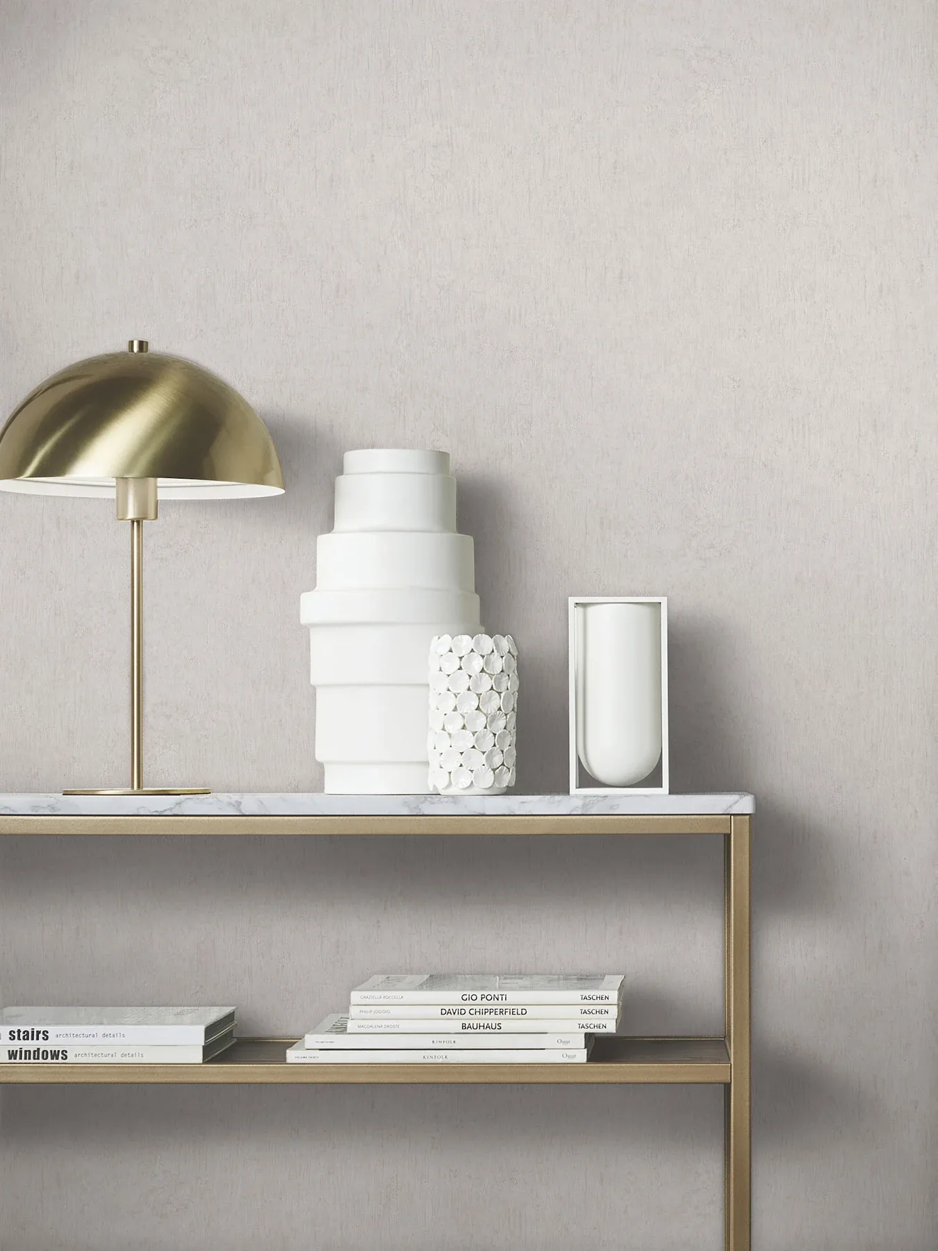 York Designer Series Dustan Beige Distressed Wallpaper - SKU MA35523