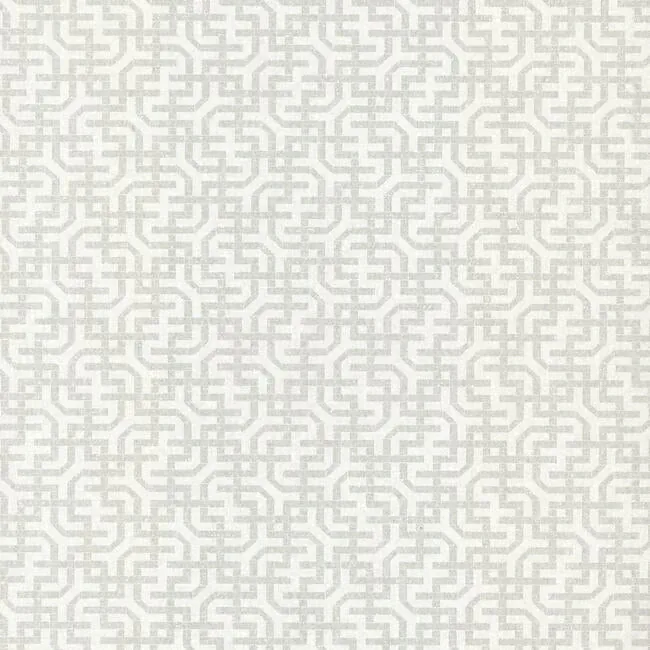 York Designer Series Dynastic Lattice White Wallpaper - SKU 5802