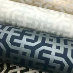 York Designer Series Dynastic Lattice White Wallpaper - SKU 5802
