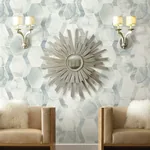 York Designer Series Earthbound Blue & Grey Wallpaper - SKU OS4281