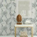 York Designer Series Earthbound Blue & Grey Wallpaper - SKU OS4281