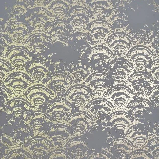 York Designer Series Eclipse Grey & Gold Wallpaper - SKU NW3597