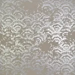 York Designer Series Eclipse Khaki & Silver Wallpaper - SKU NW3599