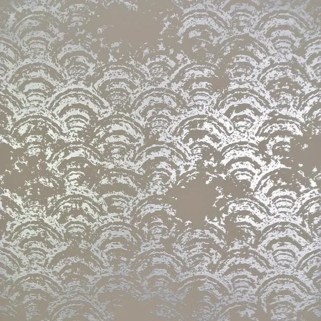 NW3599 | Eclipse Khaki & Silver Wallpaper