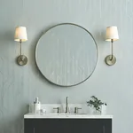 York Designer Series Elemental Thread Blue & Silver Wallpaper | Wallpaper Twins York Designer Series Elemental Thread Blue & Silver Wallpaper - SKU DF3304