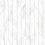 York Designer Series Elemental Thread White & Silver Wallpaper | Wallpaper Twins York Designer Series Elemental Thread White & Silver Wallpaper - SKU DF3302