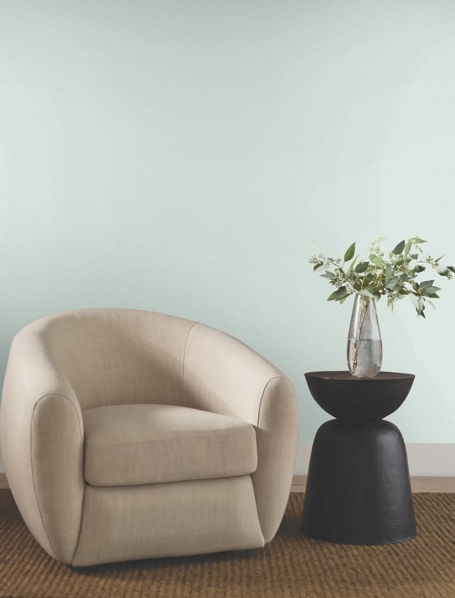 York Designer Series Elevated Blue Waves Wallpaper - SKU NT6155