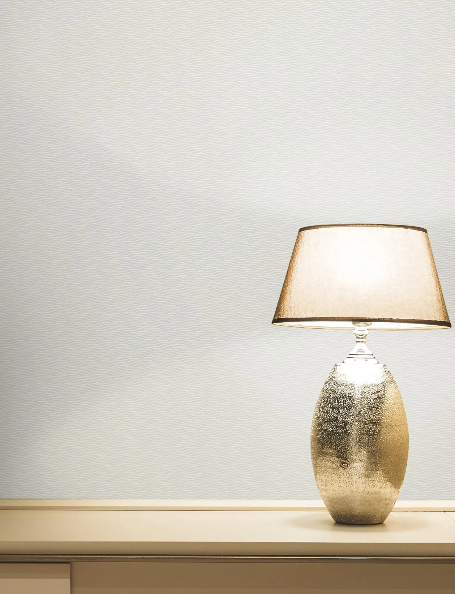 York Designer Series Elevated Grey Waves Wallpaper | Wallpaper Twins York Designer Series Elevated Grey Waves Wallpaper - SKU NT6152