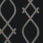 York Designer Series Ellena Black Wallpaper | Wallpaper Twins York Designer Series Ellena Black Wallpaper - SKU ZA8031