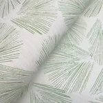 York Designer Series Elora Leaf Green Wallpaper | Wallpaper Twins York Designer Series Elora Leaf Green Wallpaper - SKU LM5352
