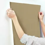 York Designer Series Etched Chevron Gold Wallpaper - SKU DD3783