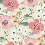 York Designer Series Evelyn Pink Floral Wallpaper - SKU LL3200