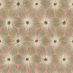 York Designer Series Everlasting Coral & Gold Wallpaper - SKU CI2301